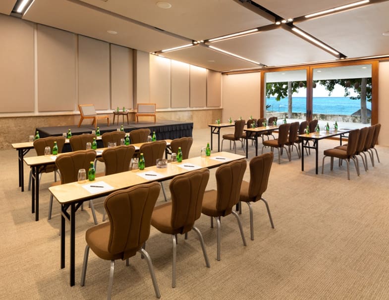Lleve a cabo sus eventos corporativos en Cozumel en el salón Palancar norte de Intercontinental